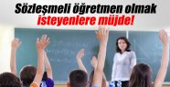 Sözleşmeli Öğretmen Alımları