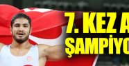 Taha Akgül 7. kez Avrupa Şampiyonu oldu