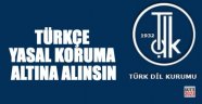 Türkçe’ye yasal koruma önerisi