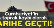 Türkiye Cumhuriyeti’nin ilk toprak kaybı Süleyman Şah Saygı Türbesi…
