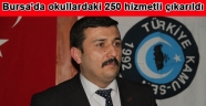 Türkoğlu: Bursa'da okullardaki 250 hizmetlinin işine son verildi