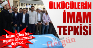 Ülkücüler Doğu Türkistandaki Şehitlere Gıyabi Cenaze Namazı Kıldırmayan İmama Tepki Gösterdi