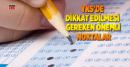 YKS’de dikkat edilmesi gereken önemli noktalar