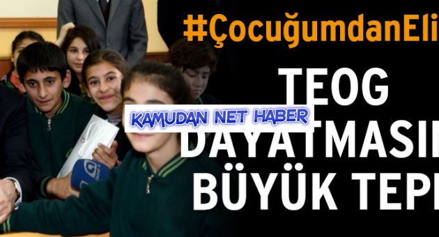 TEOG dayatmasına büyük tepki