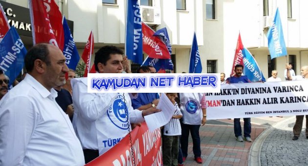 Türk Eğitim Sen 3 Nolu Şube Beykoz MEM Önünde Puan Hırsızlarını Uyardı