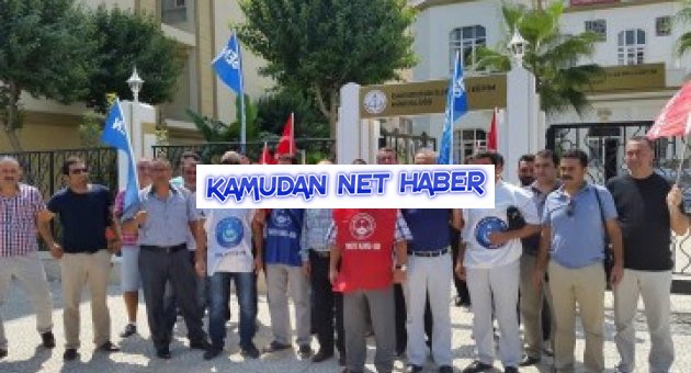 TÜRK EĞİTİM-SEN TETİKÇİLERİ PROTESTO ETTİ