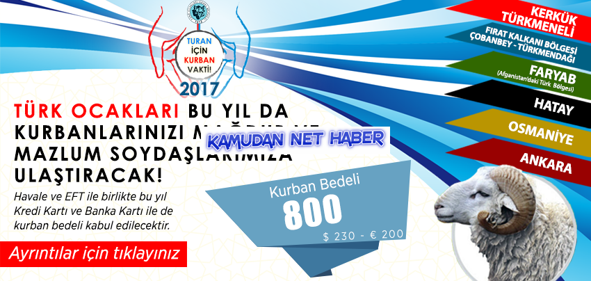 Türk Ocakları: Turan İçin Kurban Vakti!
