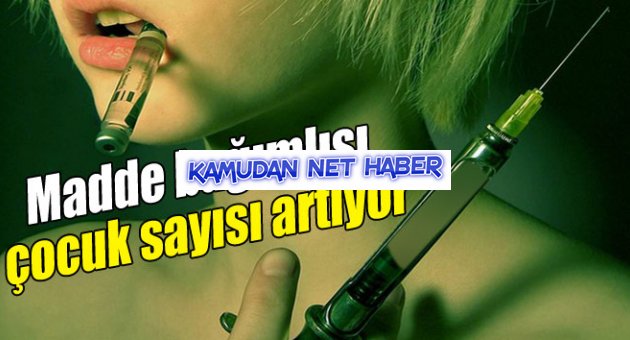 Türkiye'de bağımlı çocuk sayısı artıyor
