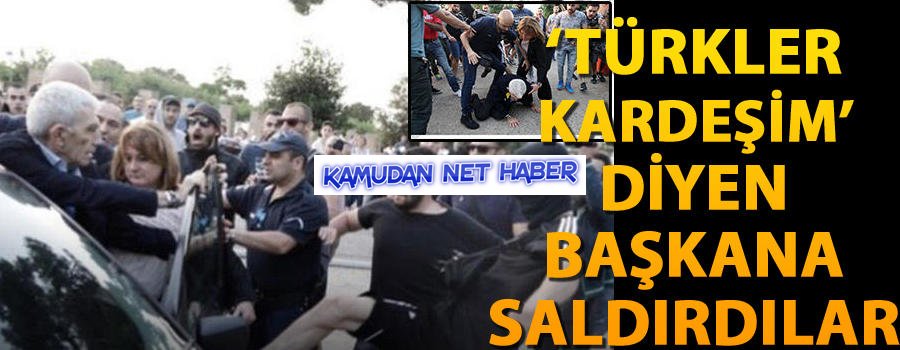 'Türkler kardeşim' diyen Selanik Belediye başkanına saldırdılar!