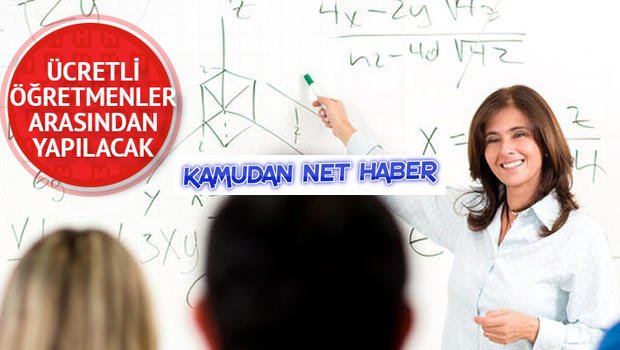 Ücretli öğretmenler arasından yapılacak... Sözleşmeli öğretmenlik için atama başvuruları başladı