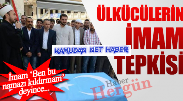 Ülkücüler Doğu Türkistandaki Şehitlere Gıyabi Cenaze Namazı Kıldırmayan İmama Tepki Gösterdi