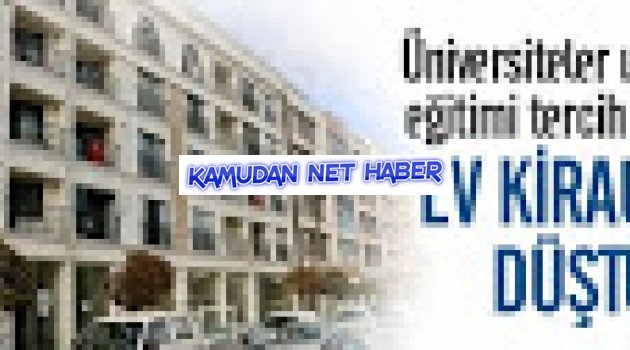 Üniversiteler uzaktan eğitimi tercih edince ev kiraları düştü