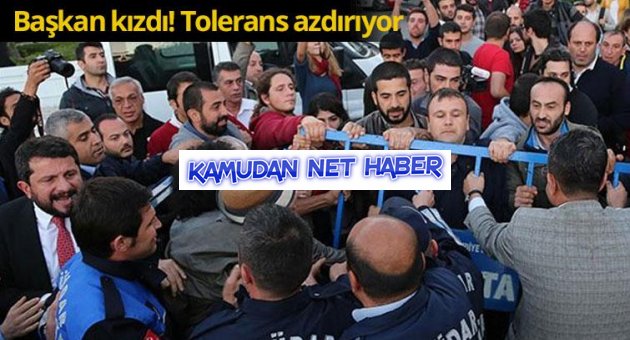 Validebağ'da direnenlere zabıtalar saldırdı