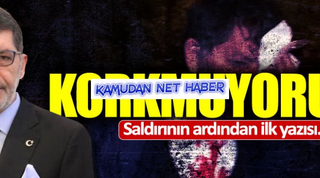 Yavuz Selim Demirağ'dan: Kormuyorum