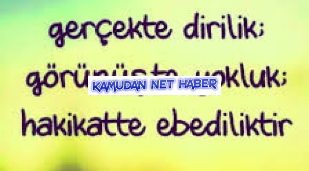 Yazarımız Yaşar Yeniçerioğlunun Kayın Babası Vefat Etmiştir